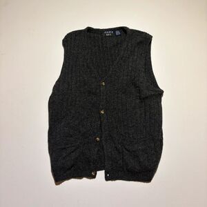 Vintage trader Bay 100% wool men's sweater vest